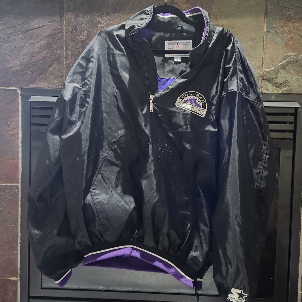 Mens MLB Rockies jacket